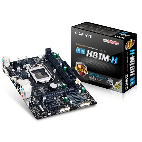 GIGABYTE GA-H81M-H 4th Gen Micro ATX Motherboard 2
